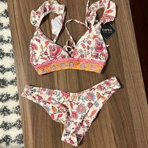 NEW Zaful floral bikini